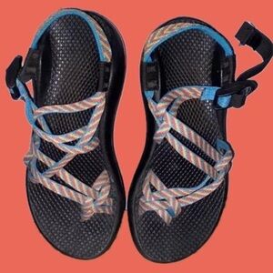 Chaco Women's Sandals - Black and Blue